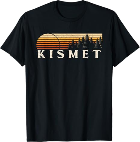 Kismet NY Vintage Evergreen Sunset Eighties Retro T-Shirt